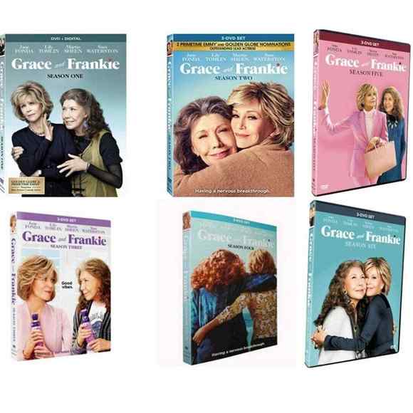 Grace and Frankie: The Complete Series, Seasons 1-6 (DVD, 18-Disc Set)
